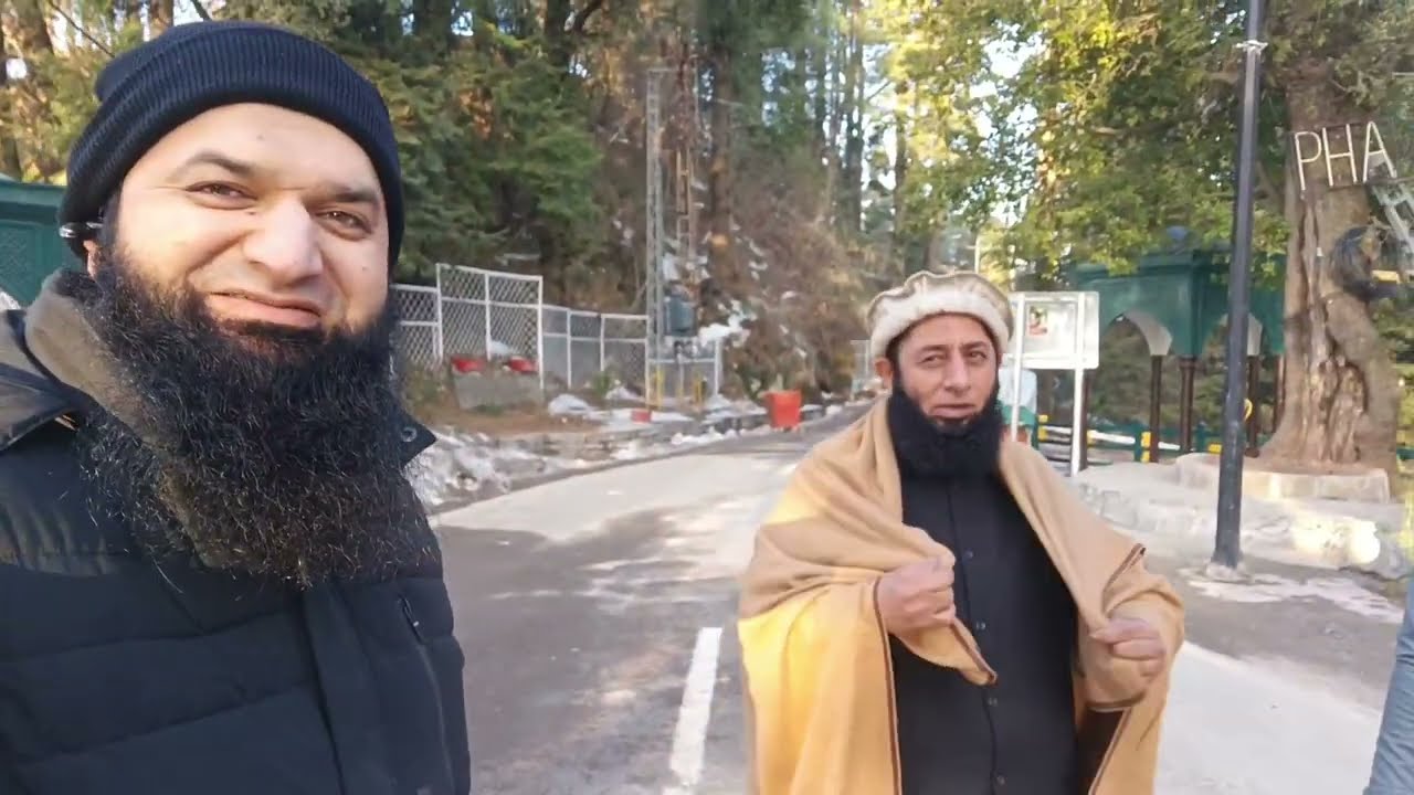 Murree visit 2024 day#2 morning walk and breakfast