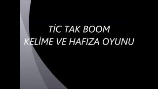 Ti̇k Tak Boom Oyunu