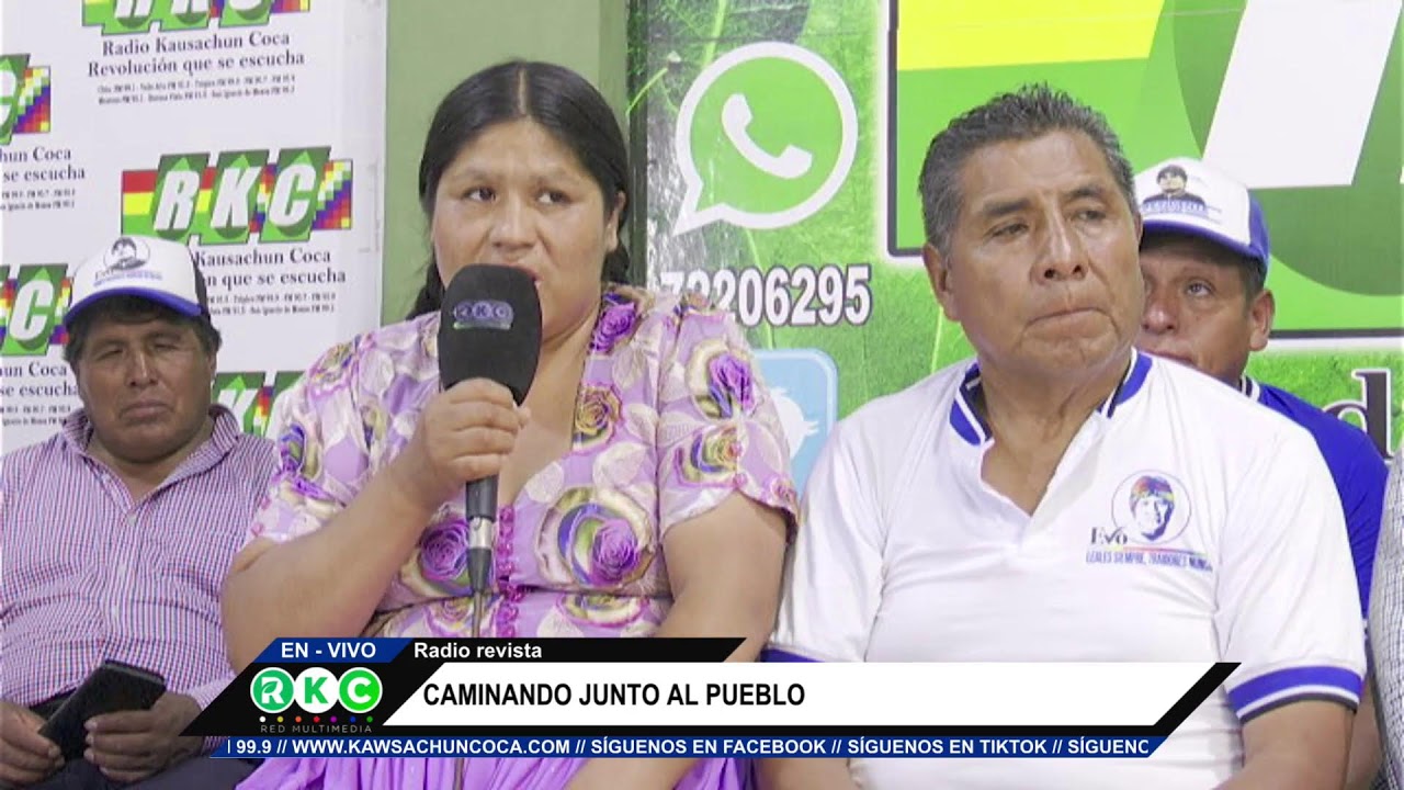 EN VIVO CAMINANDO JUNTO AL PUEBLO