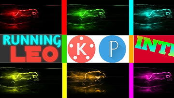 KINEMASTER TUTORIAL:- THE RUN PANTHER INTRO TEMPLATE|KINEMASTER|PIXELLAB|TECH BUDDY
