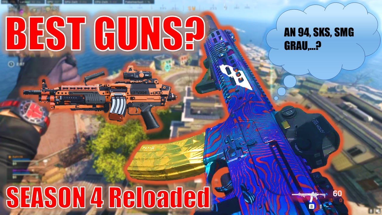 SKS, AN-94, SMG GRAU, BRUEN, SWISS K31 or M13?  Which is the best GUN in SEASON 4 RELOADED?