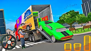 Mobile Car Wash Workshop: Service Truck - Modern Auto Wash - Best Android Gameplay screenshot 4
