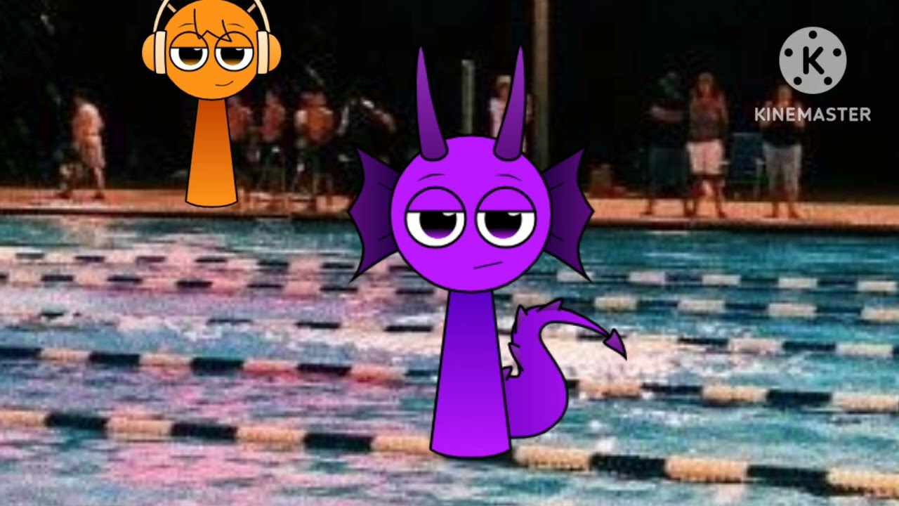 Sky Falló en la carrera de natación y es castigado