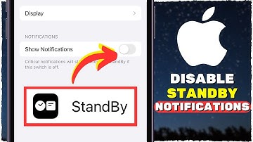 How to Turn Off Notifications on Standby Mode on iPhone