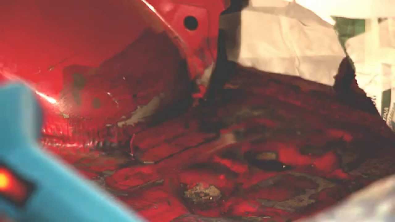 How to: Remove rust from a Miata \ MX5 trunk (or boot if you prefer)