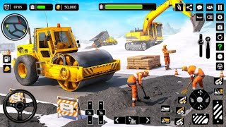 Build City Bridge Construction - Dump Truck JCB Excavator Loading Simulator 3D - Android Gameplay screenshot 5
