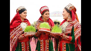 all the Turkmen people celebrate one of the most important holidays of the year   Novruz Bayramy