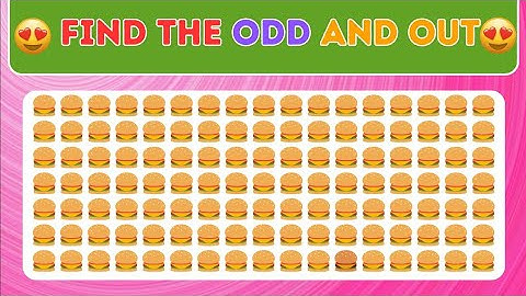Test Your Observation Skills| Only 1% Can Spot the Odd One Out! 🔍 |  Quiz Quest video
