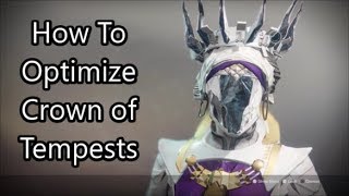 Destiny 2 - How To Optimize Crown of Tempests - Modified Nezarec's Sin