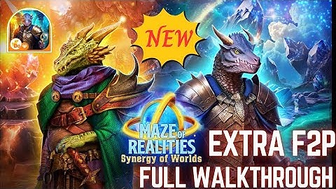 Maze Of Realities 5 :Synergy of Worlds Extra F2P Chapter Full Walkthrough