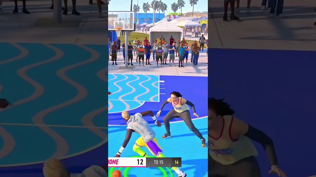 NBA live 19 Contested shot 