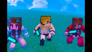 ♫ Top 3 minecraft songs ♫ Psycho Girls Adventure/ Minecraft Songs by MC Jams