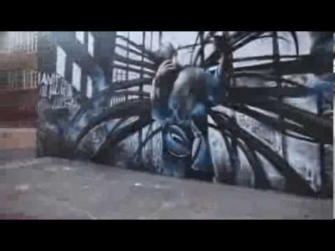 I Am Legion (Noisia x Foreign Beggars) EndoftheLine Graffiti Mural - Part III - Paris