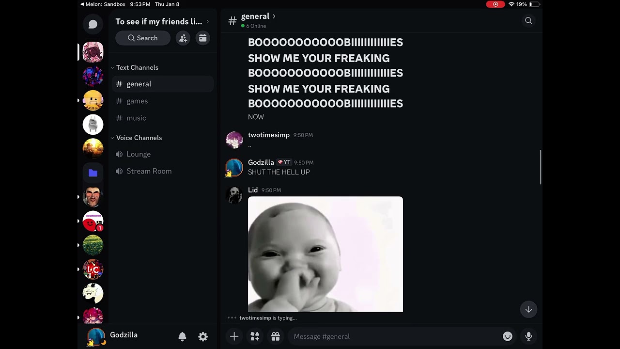 Order in the court! (Predator caught)