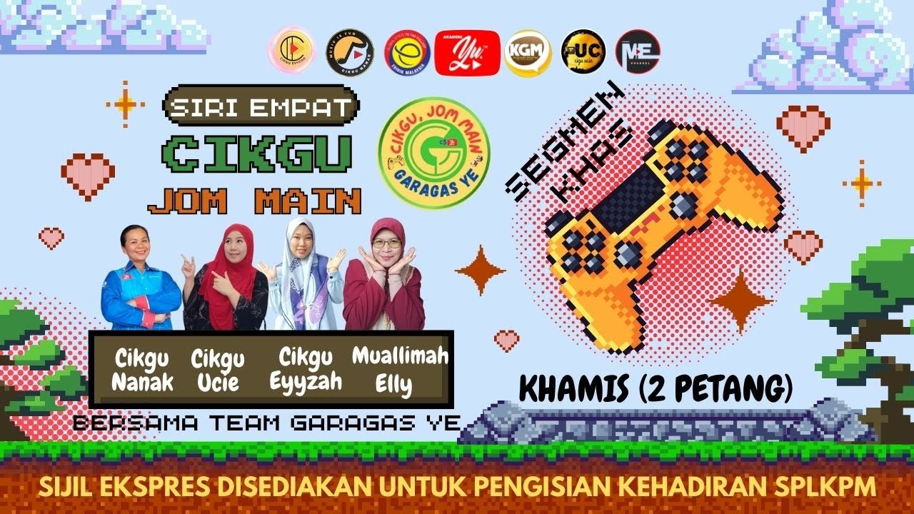 🔴 [LIVE] GARAGAS YE -CIKGU,JOM MAIN! :PERMAINAN BLOOKET DALAM KONSEP ...