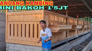 1.5 million IDR MINI BAKOH CAGE INSTALLED IN EAST BLITAR