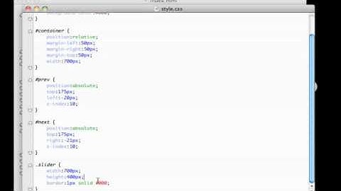 jQuery Image Slider Part 2