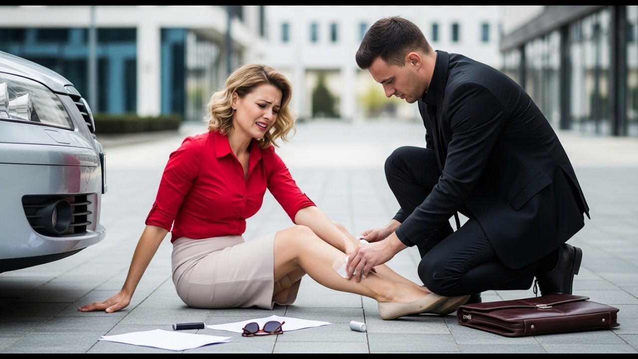 He Missed His Big Interview to Help an Injured Woman… Then She Said “I’m the CEO”