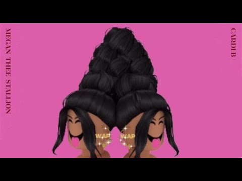 Cardi B Wap Feat Megan Thee Stallion Roblox Music Video Youtube - roblox cardi b hair