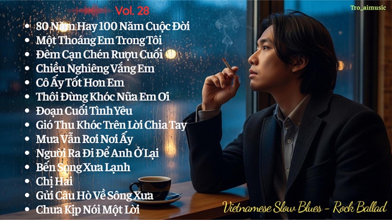 Tuyển Tập Nhạc Bolero Phối Blues Rock Buồn Cực Hay 2026 ! Nghe Là Mê  Tro aimusic