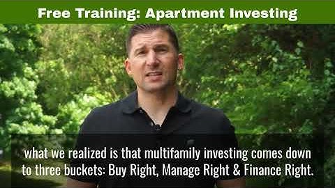 Learn How To Invest In Multifamily Real Estate With Little/No Capital.