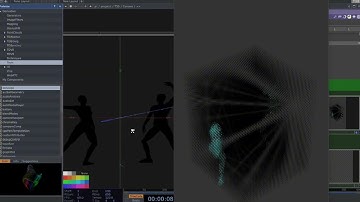 Ballet Dancing show on Touchdesigner LED Mapping running with 3D Volumetric LED Display