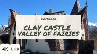 WalkIn CLAY CASTLE - VALLEY OF FAIRIES (Castelul de Lut - Valea Zanelor) | ROMANIA | 4K HDR Tour