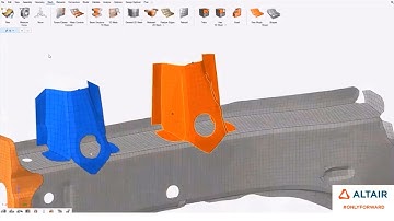 HyperWorks 2021: Mesh Morphing Process