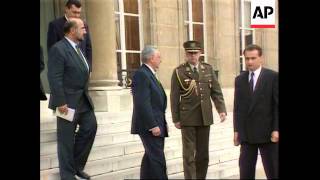 France - Tudjman Meets Chirac