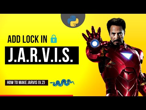 password protection for jarvis | jarvis for pc | how to make jarvis | (jarvis v.2)