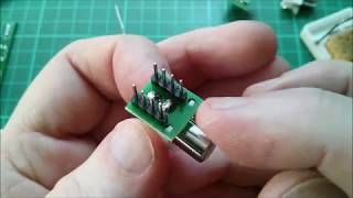 New PCBs - Panelised RCA Boards with Slotted Holes - Vocoder