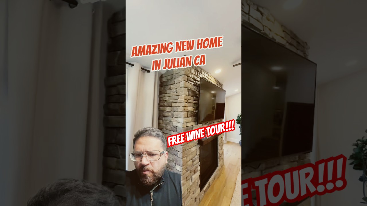 Jorge Meraz from PBS show Crossing South talking about our Julian listing & Drawing for Wine Tour!