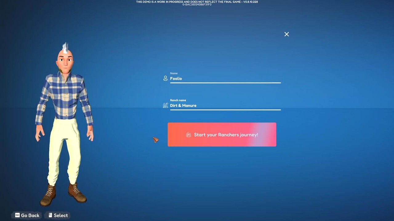 The Ranchers New Beginning Demo first play