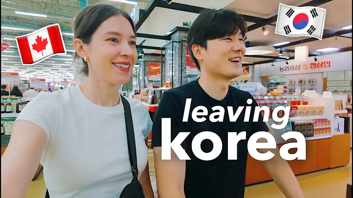 we're leaving korea 🇰🇷✈️ busy week in seoul, food market shopping, meeting an international couple