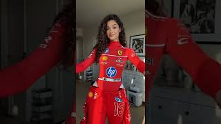 Getting ready to support my team at Miami GP! @Ferrari #scuderiaferrari #ferrari #f1girl #miamigp