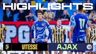 Highlights Vitesse - Jong Ajax Keuken Kampioen Divisie