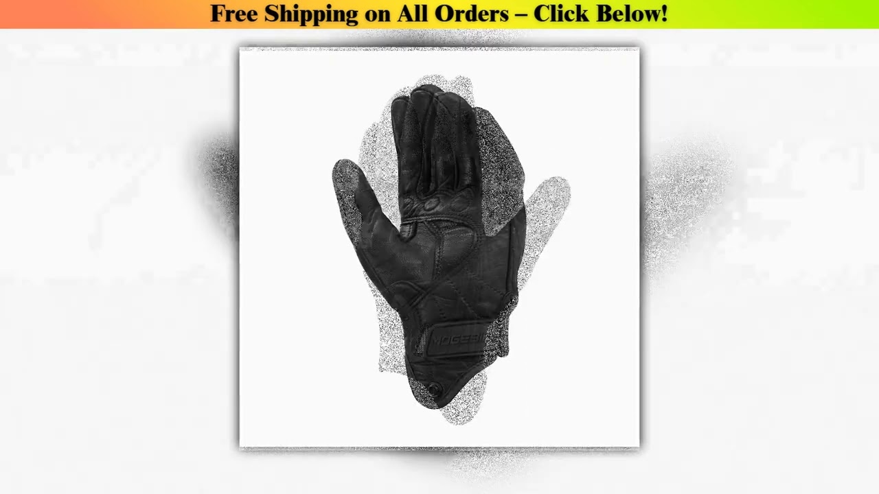 2025 New Motorcycle Gloves Men Women Touchscreen Moto Leather Carbon Cycling Winter Gloves