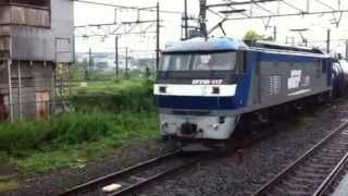 JR貨物 5586レ EF210-117牽引 石油返空列車