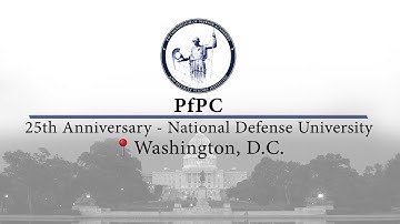 PfPC 25th Anniversary in Washington D.C.