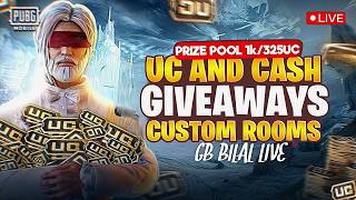 😍PUBG MOBILE LIVE CUSTOM ROOMS🔥UC AND CASH PRIZE🔥GB BILAL LIVE🥶PUBG Mobile  #pubgmobile #ucgiveaway screenshot 5