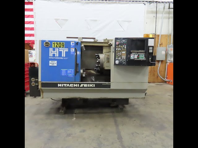 SKU 222178 Hitachi Seiki Lathe HT20SII Hitec-Turn23SII CNC Lathe