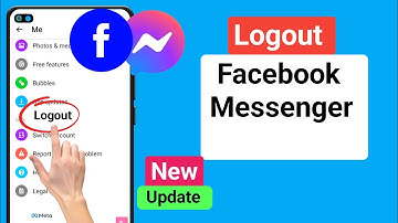 How to logout messenger (android & iOS) logout Facebook messenger account