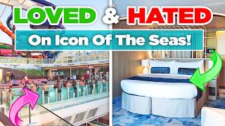 What I liked \& didn't like about Icon of the Seas