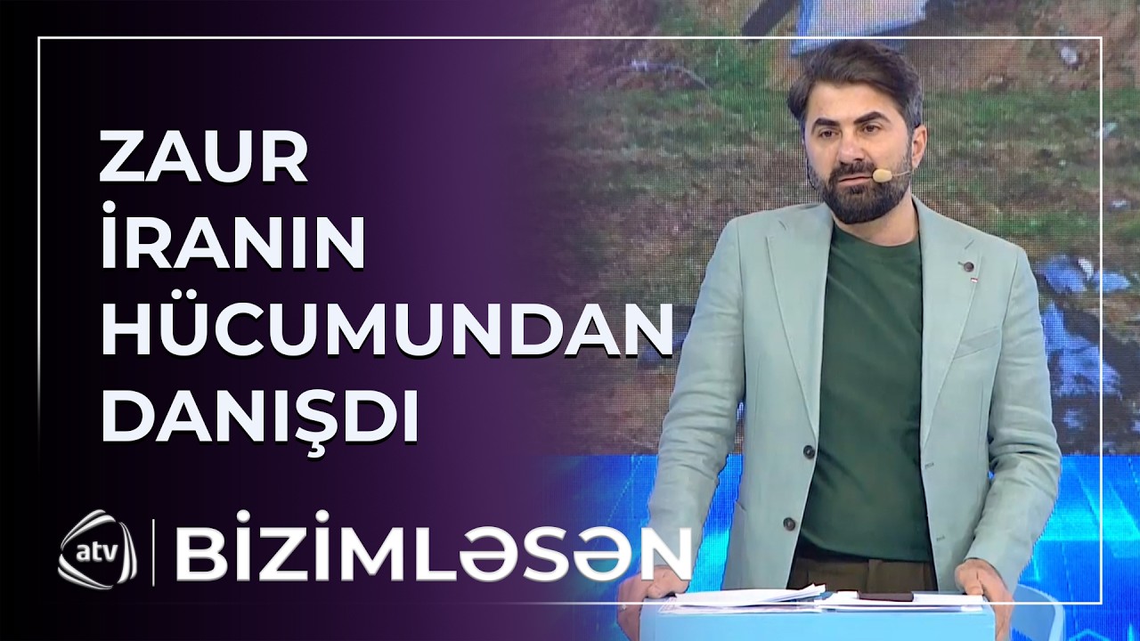 İran iç üzünü göstərdi - Zaur ölkəmizə edilən hücumdan DANIŞDI / Bizimləsən
