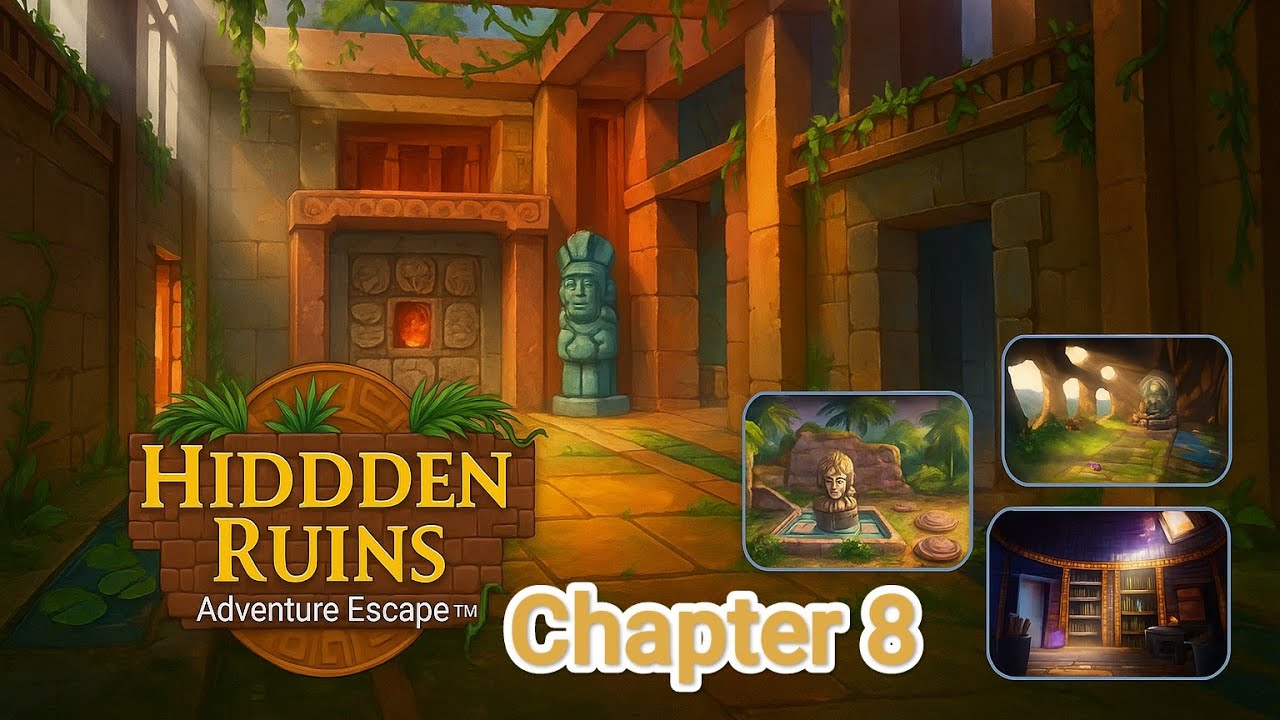 Hidden Ruins Chapter 8 Full Walkthrough Gameplay | AE Mysteries | Haiku Games | Gवन Gaming