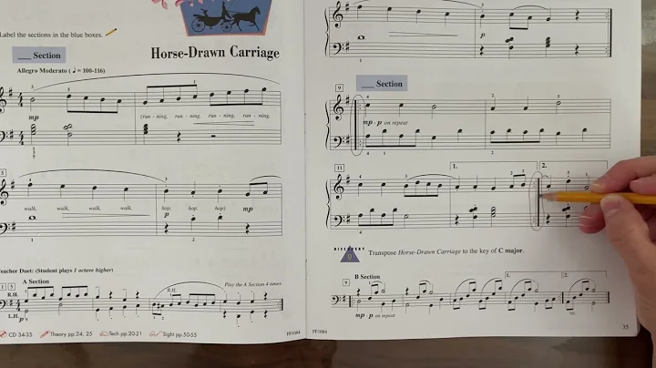 1st and 2nd Endings Explained - Beginner Piano Signs & Symbols