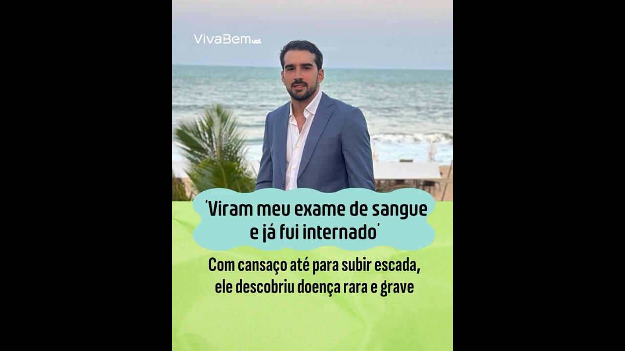 Cansaço extremo e internação imediata: o diagnóstico de uma doença rara