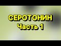 Серотонин. Часть 1 из 5