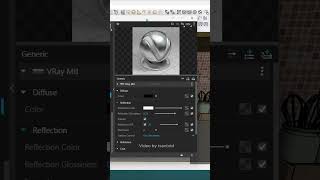 REALISTIC STAINLESS STEEL IN VRAY 5 SKETCHUP #vrayforsketchup #vraymaterial