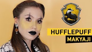 Hufflepuff Makyajı Hufflepuff Makeup Tutorial